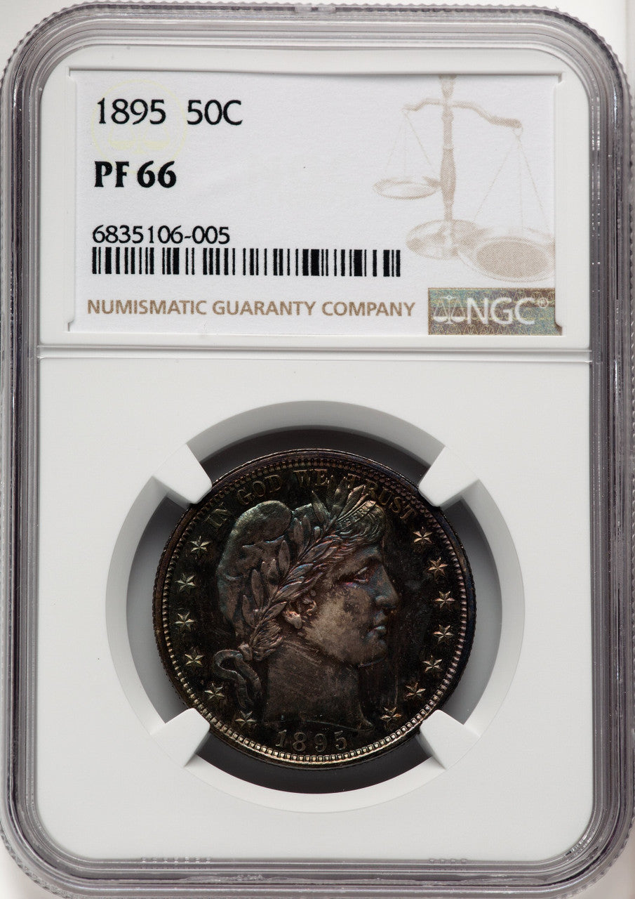 1895 50C Proof Barber Half Dollar NGC PR66 (772268014)