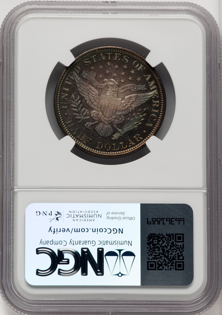 1895 50C Proof Barber Half Dollar NGC PR66 (772268014)