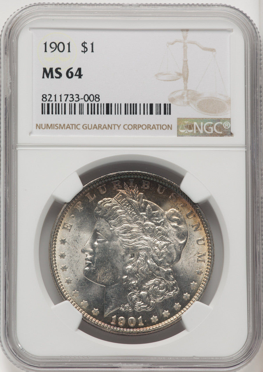 1901 Morgan Dollar NGC MS64