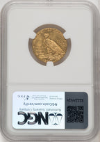 1910 $5 Indian Half Eagle NGC MS64 (519874010)