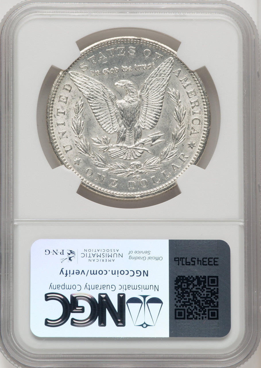 1879-CCVAM 3 Capped Die Morgan Dollar NGC AU58
