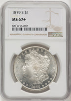1879-S Morgan Dollar NGC MS67+ (519874031)