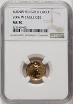 2006-W $5 Tenth-Ounce Gold Eagle NGC MS70 (771120142)