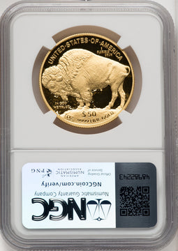 2015-W $50 One-Ounce Gold Buffalo NGC PF70 (519850036)