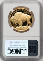 2016-W $50 One-Ounce Gold Buffalo 10th Anniversary NGC PF70 (519850038)