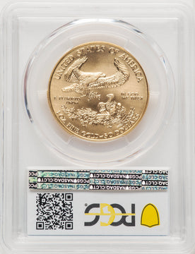 1994 $50 One-Ounce Gold Eagle Blue Gradient PCGS MS70