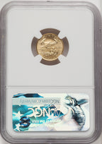 2017 $5 Gold Eagle First Day of Issue NGC MS70 (772067003)