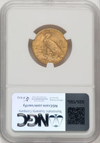 1913 $5 Indian Half Eagle NGC MS64 (519874008)