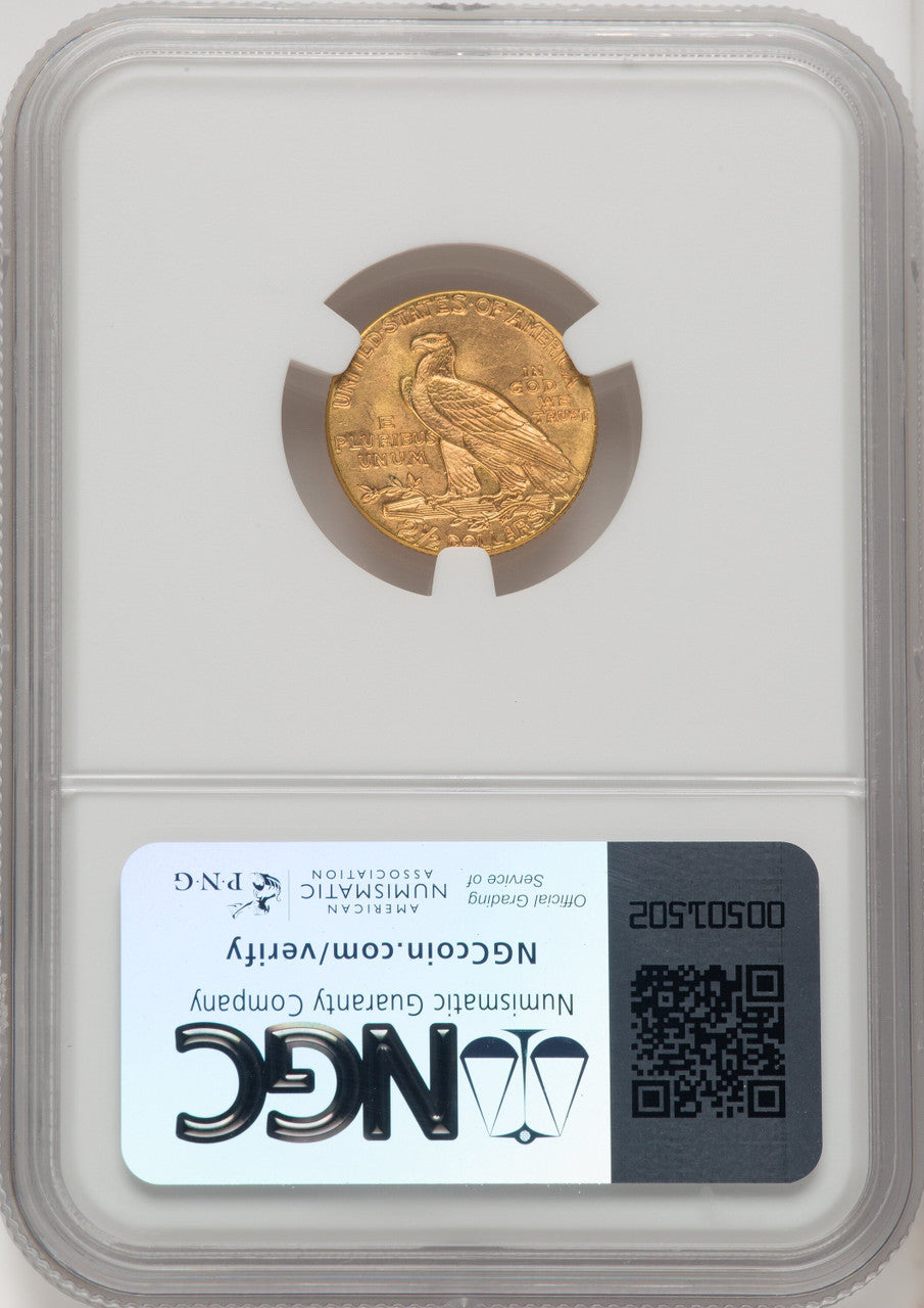 1915 $2.50 Indian Quarter Eagle NGC MS65 (506628010)