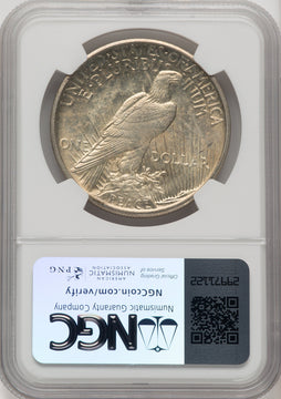 1921 Peace Dollar NGC MS65 (771457001)
