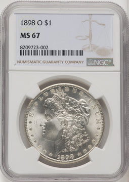1898-O Morgan Dollar NGC MS67 (910437012)