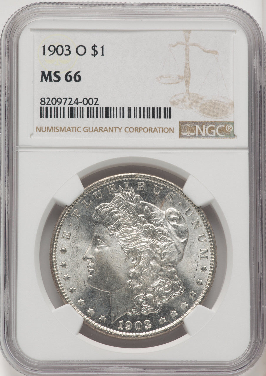 1903-O Morgan Dollar NGC MS66 (910480063)