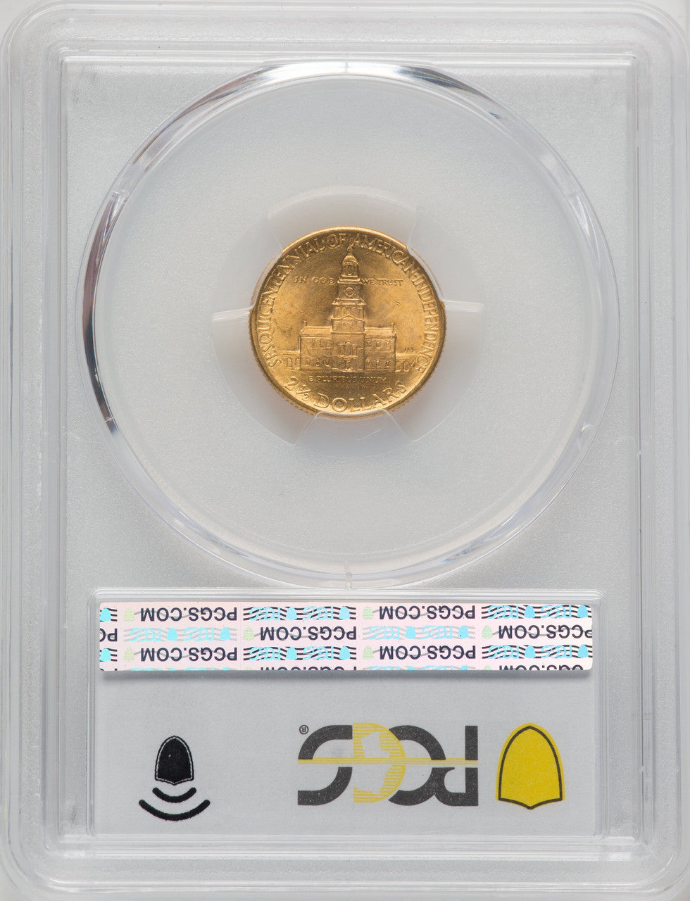 1926 $2.50 SESQUI Commemorative Gold PCGS MS65+
