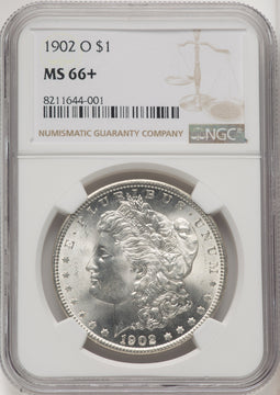 1902-O Morgan Dollar NGC MS66+