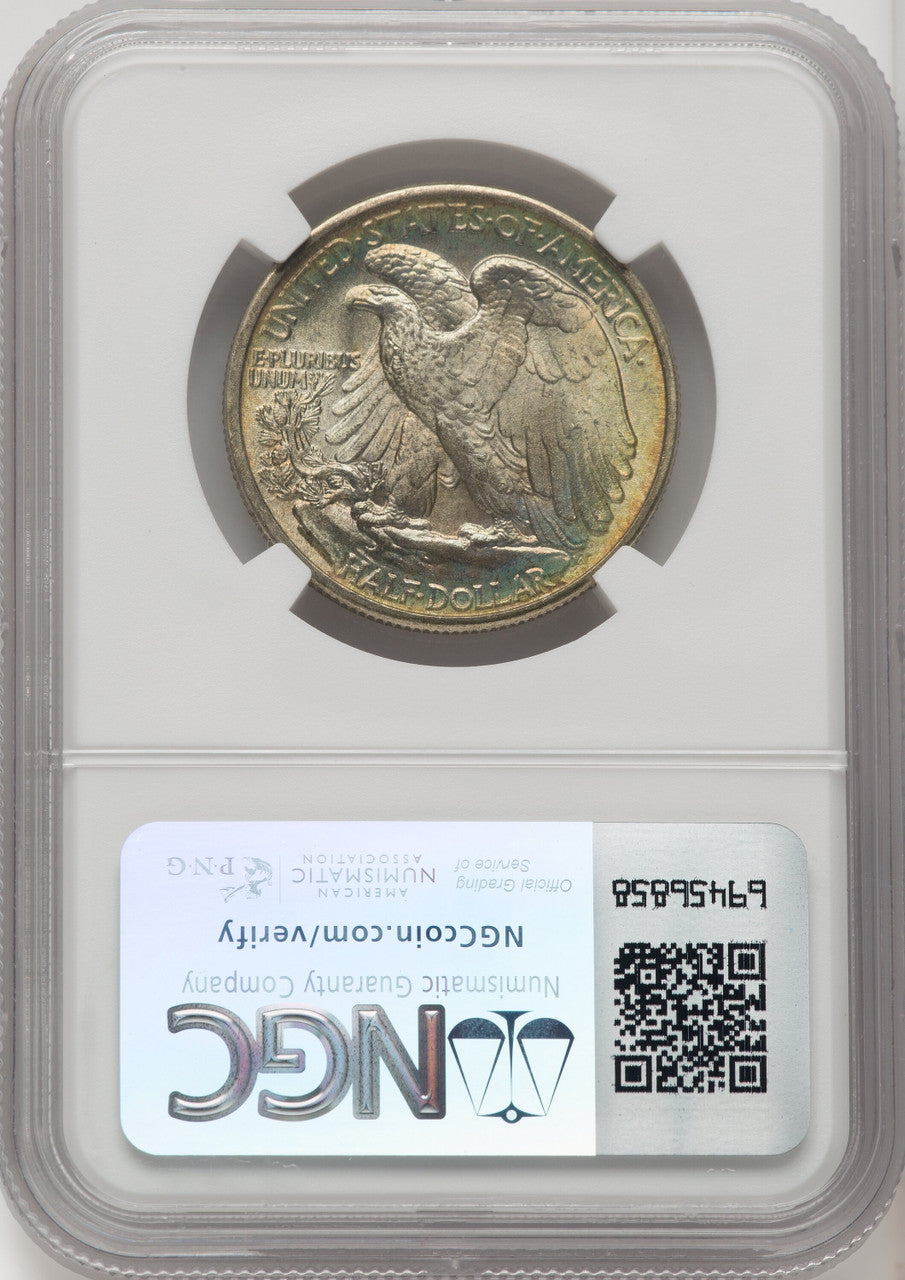 1940 50C Walking Liberty Half Dollar NGC MS67 (769841005)