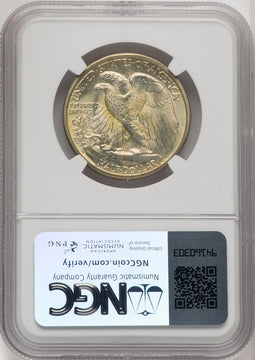 1941-D 50C Walking Liberty Half Dollar NGC MS67 (765367012)