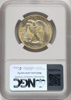 1941-D 50C Walking Liberty Half Dollar NGC MS67 (765367012)