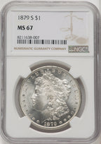 1879-S Morgan Dollar NGC MS67