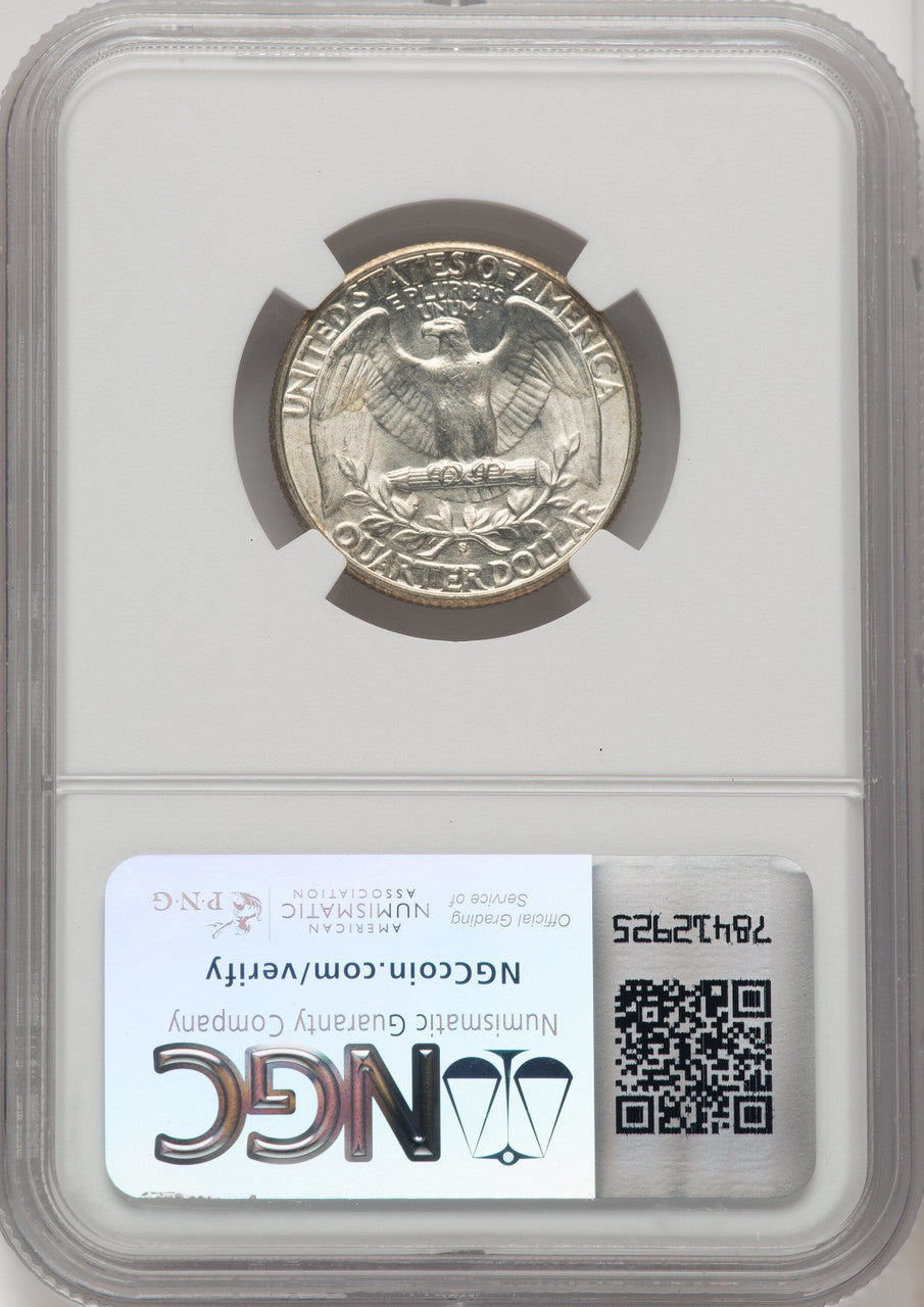 1932-S 25C Washington Quarter NGC MS64 (771365010)