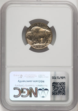 1923 5C Buffalo Nickel NGC MS66