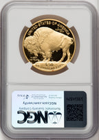 2007-W 1 oz Gold Buffalo NGC PF70 Rhett Jeppson