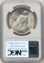 1922-D Peace Dollar NGC MS67