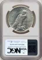 1935-S Peace Dollar NGC MS66