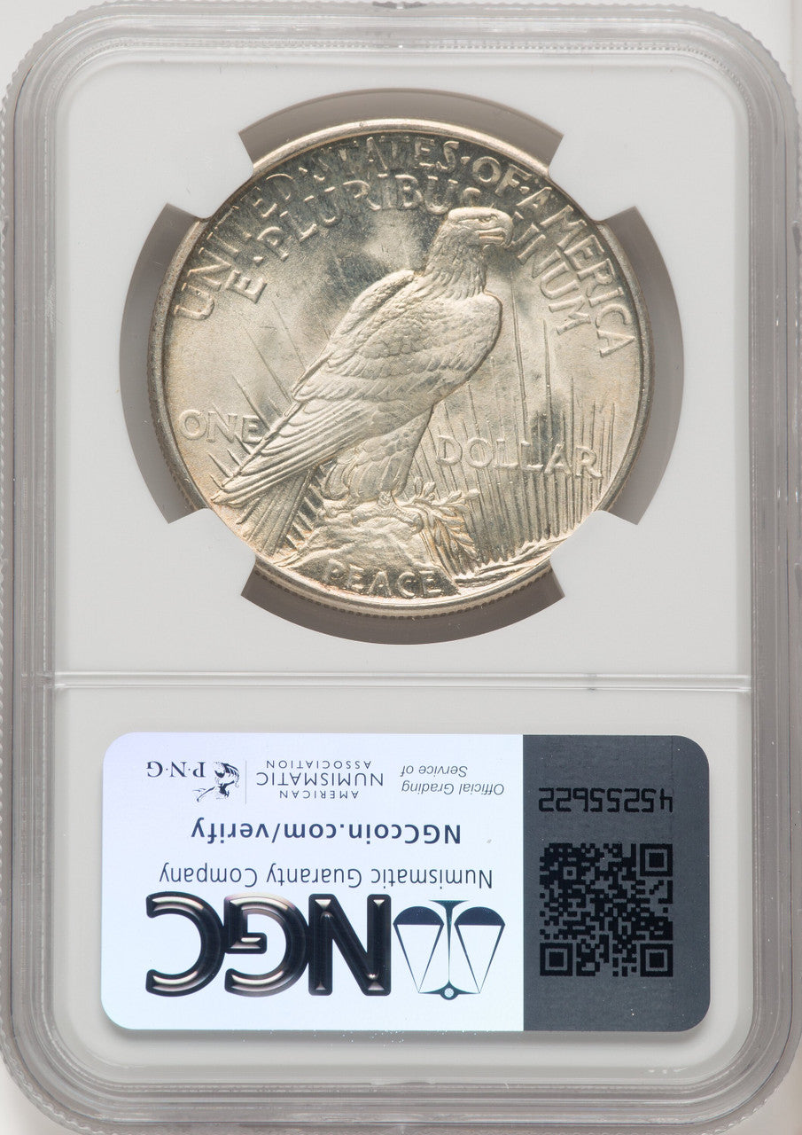 1921 Peace Dollar NGC MS65 (771290060)