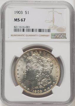 1903 Morgan Dollar NGC MS67 (771534005)