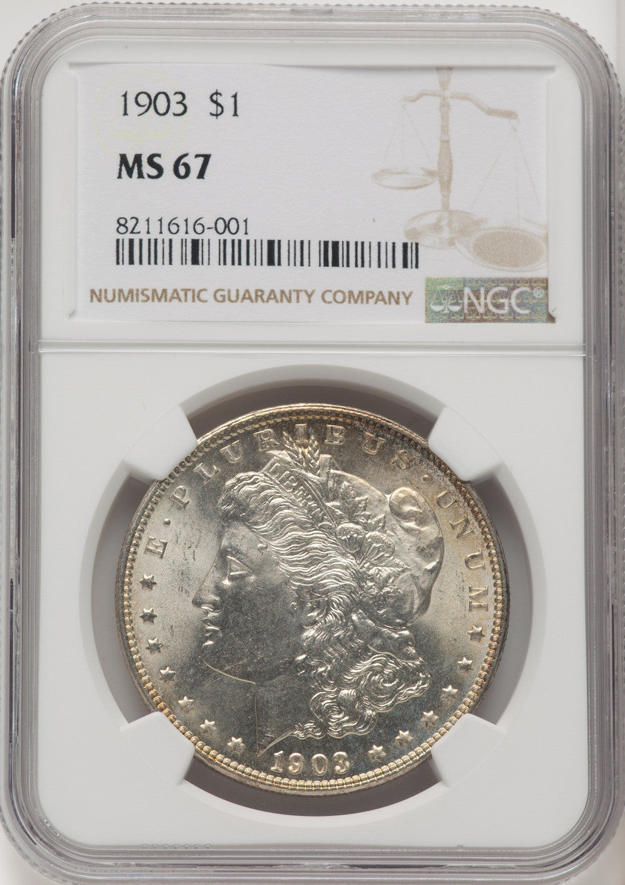 1903 Morgan Dollar NGC MS67 (771534005)