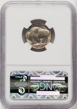 1937-D 5C Three-Legged FS-901 Buffalo Nickel NGC MS66 (771306004)