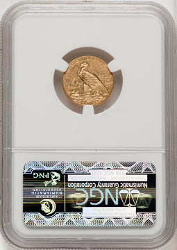 1914 $2.50 Indian Quarter Eagle NGC AU58