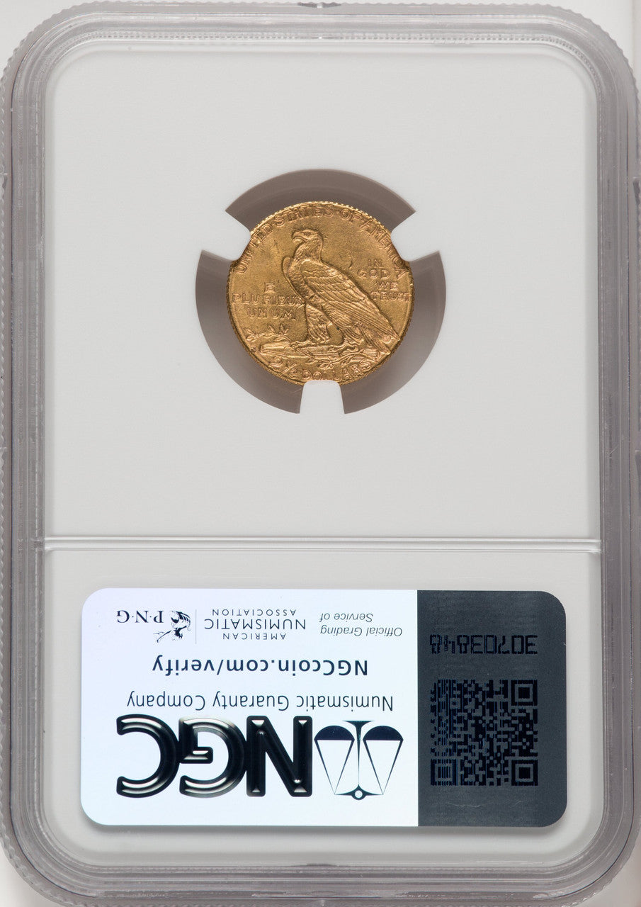 1914-D $2.50 Indian Quarter Eagle NGC AU58 (772501017)
