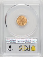 1887 G$1 CAC Gold Dollar PCGS MS64+