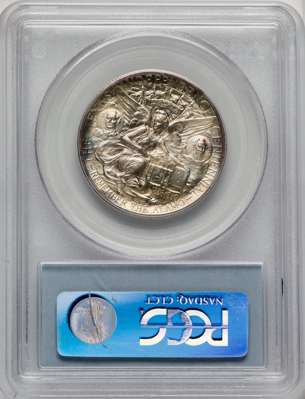 1935 50C Texas Commemorative Silver PCGS MS68