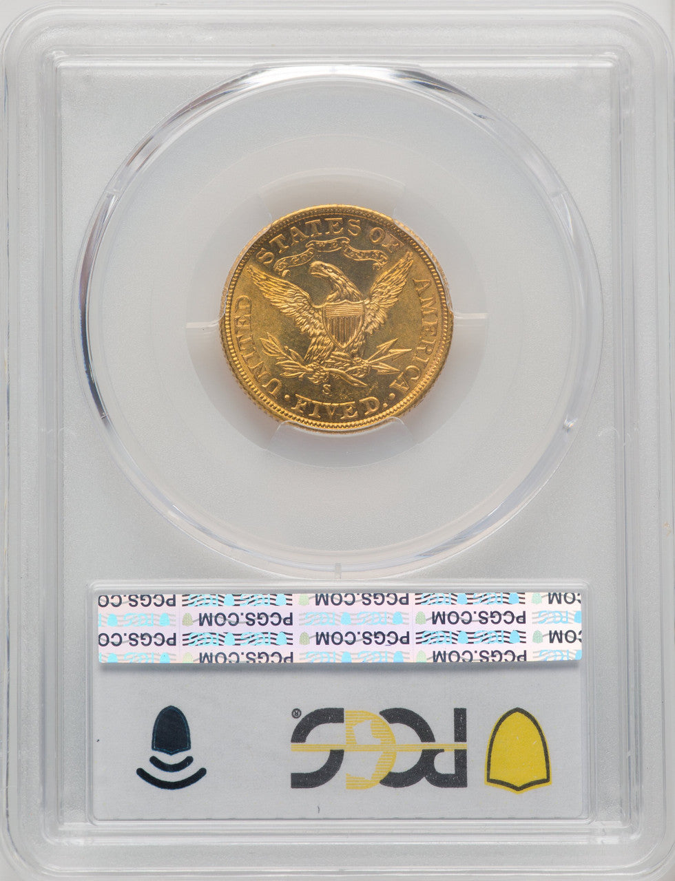 1902-S $5 CAC Liberty Half Eagle PCGS MS65