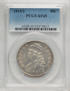 1815/2 50C Bust Half Dollar PCGS XF45