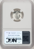 1944 10C FB Mercury Dime NGC MS68 (769646006)