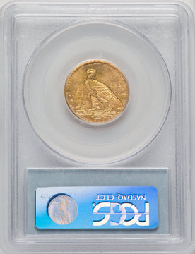 1911-S $5 Indian Half Eagle PCGS MS63 (520061032)