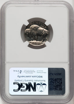 1937 5C Proof Buffalo Nickel NGC PR67