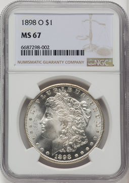 1898-O Morgan Dollar NGC MS67 (772368010)