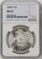 1898-O Morgan Dollar NGC MS67 (772368010)