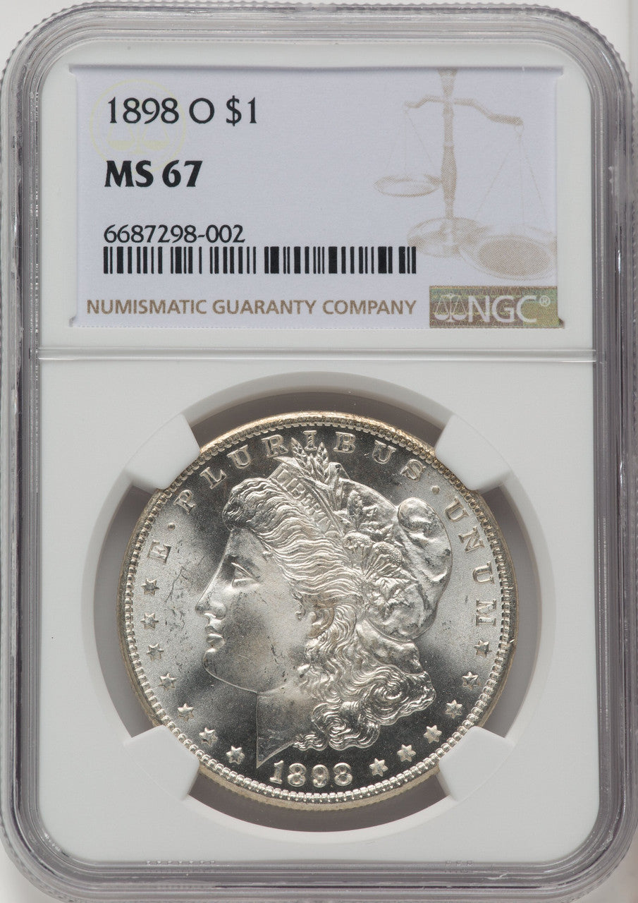 1898-O Morgan Dollar NGC MS67 (772368010)