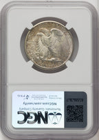 1934 50C Brown Label Walking Liberty Half Dollar NGC MS67