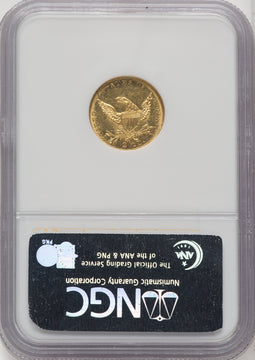 1834 $2.50 Classic Classic Quarter Eagle NGC MS63