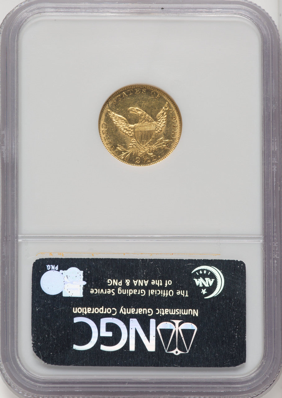 1834 $2.50 Classic Classic Quarter Eagle NGC MS63