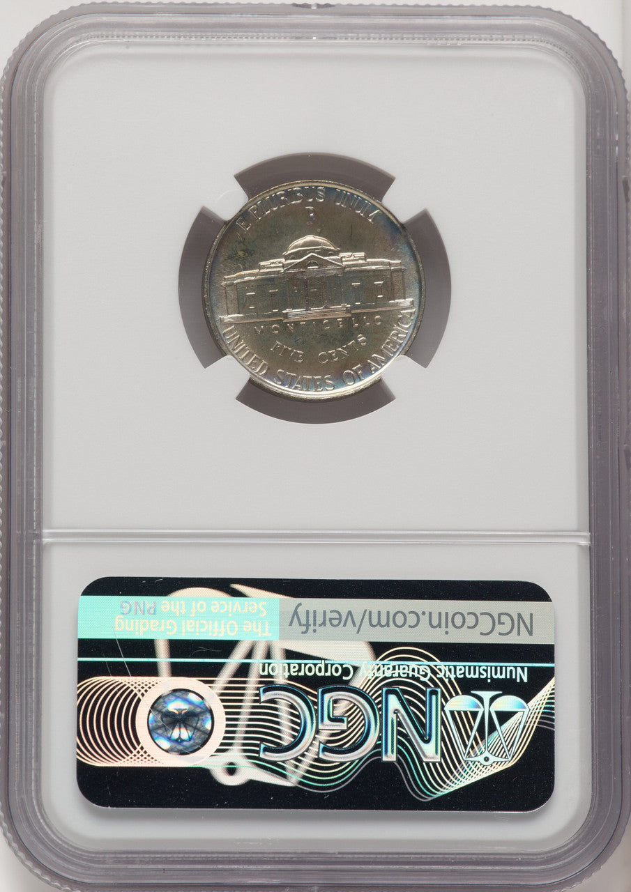 1942-P 5C TYPE 2 Brown Label Proof Jefferson Nickel NGC PR68