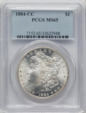1884-CC Morgan Dollar PCGS MS65 (772198003)