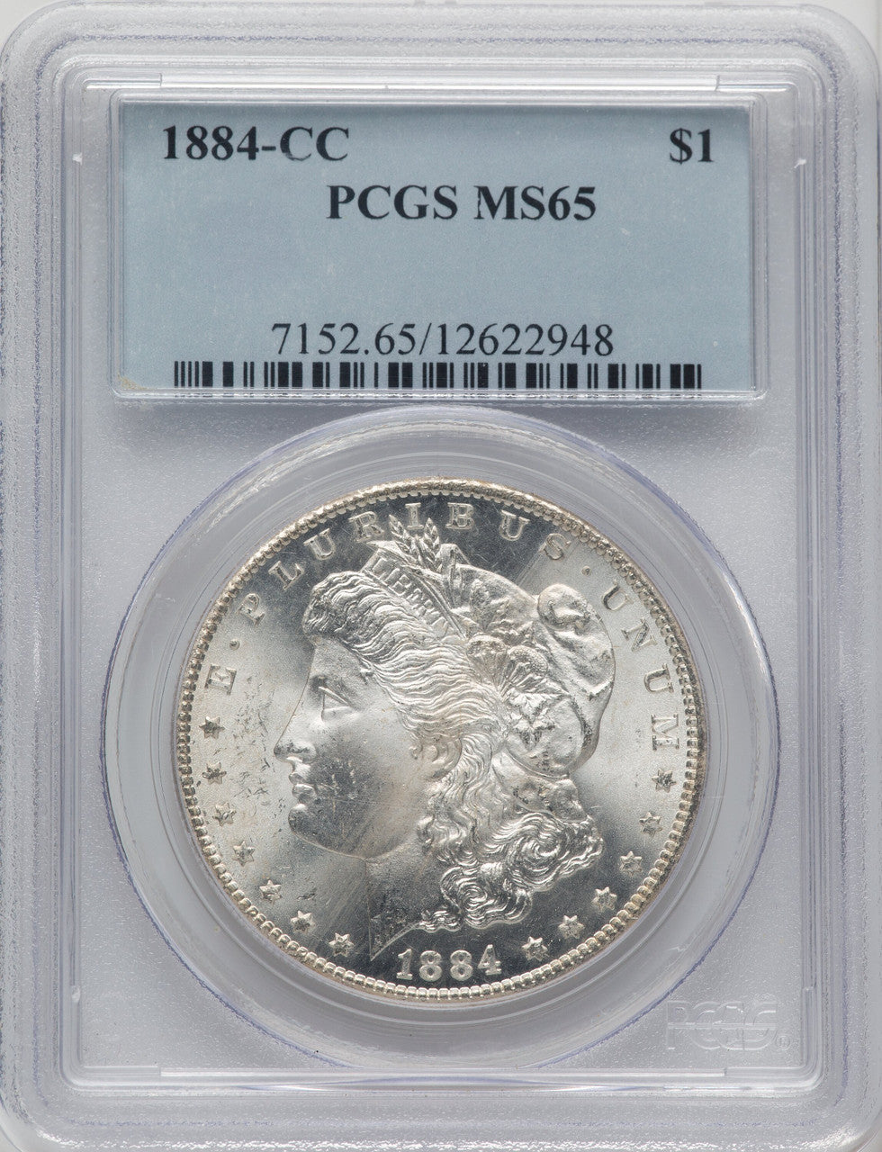 1884-CC Morgan Dollar PCGS MS65 (772198003)
