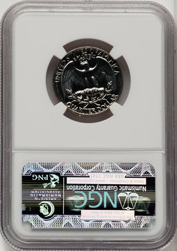 1967 25C SMS CA Brown Label SMS Washington Quarter NGC MS69